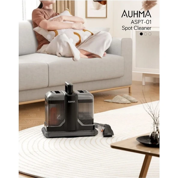 Auhma Sulu Yıkama Makinesi Halı Koltuk Döşeme Yatak Kanepe Puf Temizleme Leke Çıkartma Temizleme Makinesi - Resim 3