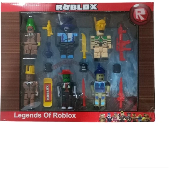 Roblox Oyuncak Figür 6 Figür 10 Parça Oyuncak Seti ürün görseli 1