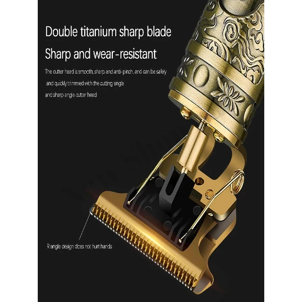 Waer Saç Sakal Tıraş Makinesi ve Yanaklık 2’li Set - Resim 3