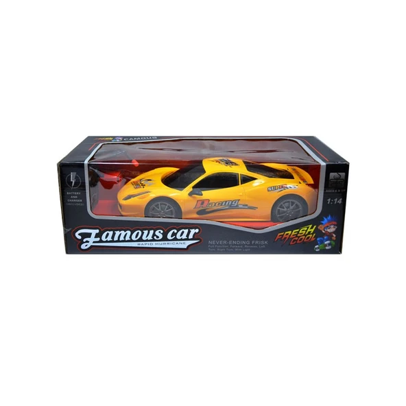 Erkol Oyuncak G03013R Uzaktan Kumandalı Şarjlı Fomous Car - 1