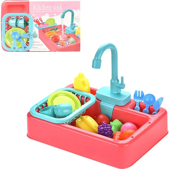 Pretend Mutfak Lavabo Oyuncaklar Çocuk Bulaşık Makinesi