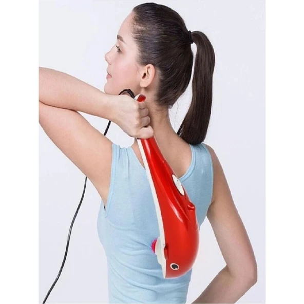 Dolphin Masaj Aleti Sırt Omuz Bacak Kol Karın Masaj Aleti - Resim 5