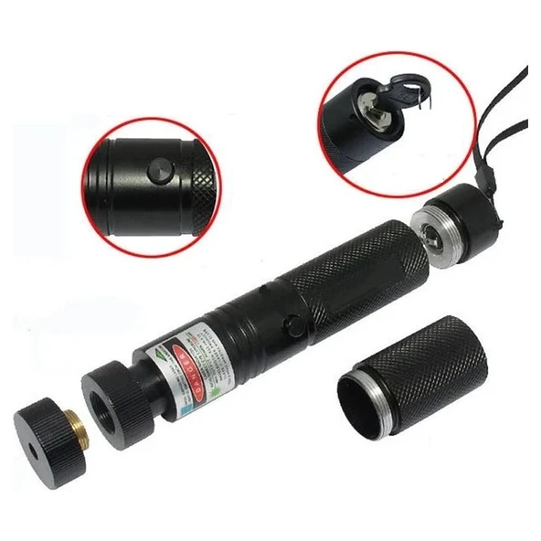 Kuzey Oyuncak Professıonal Vıp 100MW Green Laser Poınter Yeşil Lazer Profesyonel Şarjlı Kilitli 100 Mw Yeşil Lazer - 5