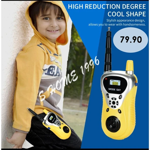 Toys Park Walkie Talkie Yüksek Çekim Mesafeli Oyuncak Çocuk Telsizi - 4