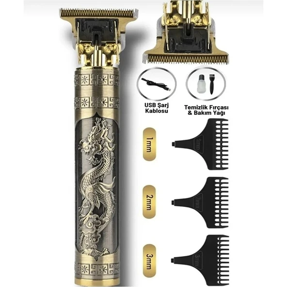 Nikadu Seyahat Berber Jilet Tıraş Makinesi X-Max Çizim Tıraş Makinesi. - Resim 3
