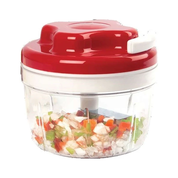 Heticaret Ipli Pratik El Rondosu - Paslanmaz Çelik 3 Bıçaklı - Sıcağa Dayanıklı ürün görseli