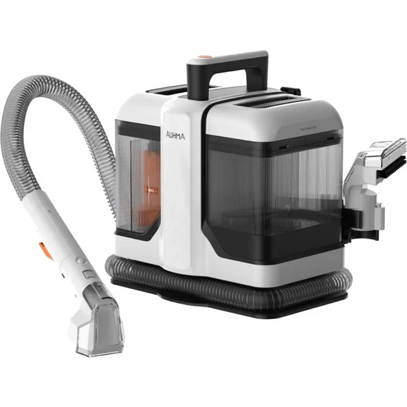 Auhma 450W Halı Koltuk Leke Çıkarıcı ve Araç Içi Leke Temizleme Makinesi Beyaz ürün görseli