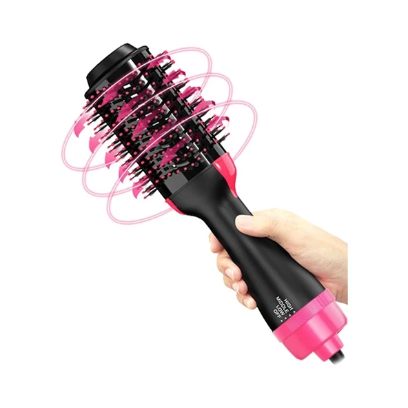 One Step Seramik Kaplama Uçlu Saç Düzleştirici Fırça - 3