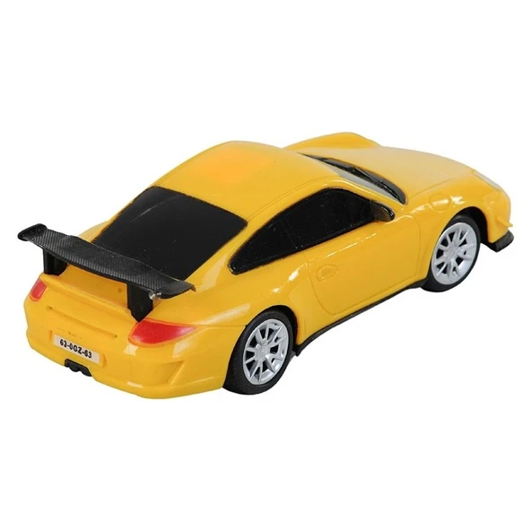 Çebi Toys Uzaktan Kumandalı Pilli Araba Sarı - 4