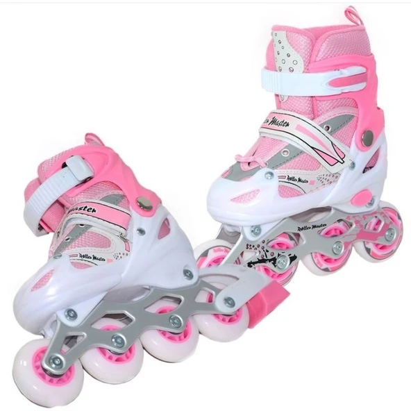 Pasifik Toys Yüksek Güvenlikli Tek Sıra Çift Sıra Ayarlanabilir Numaralı Çantalı Silikon Tekerli Başlangıç Pateni ürün görseli