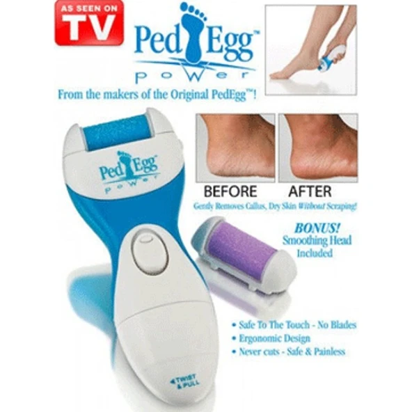 Gali's Ped Egg Pedikür Makinesi Topuk Temizleme Törpüsü - Resim 4