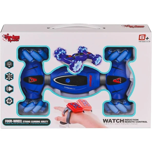 RQ2093 Bilekten Kontrollü Işıklı ve Müzikli 4 Teker Tırmanış Aracı -Vardem Oyuncak - Resim 3