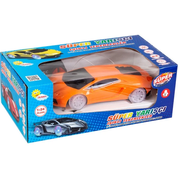 Duman Toys Uzaktan Kumandalı Pilli Araba Full Fonksiyon 1/24 Ölçek NO627/201/202/203 2013 - 1