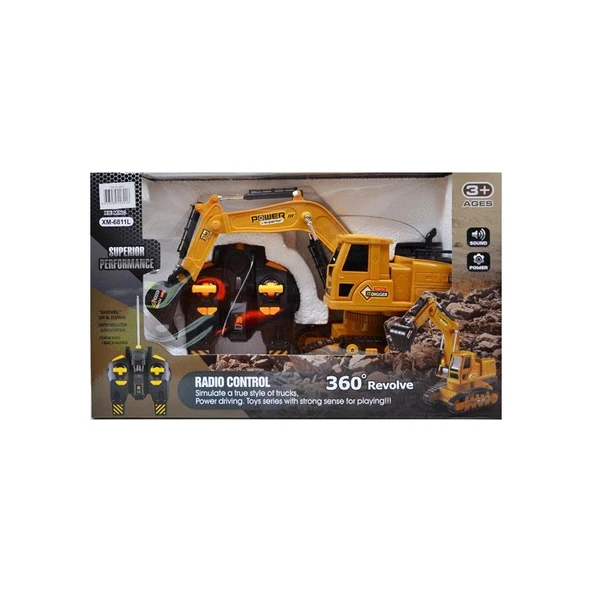 Erkol Oyuncak Kumandalı Şarjlı Heavy Machine İş Makinesi ürün görseli 1