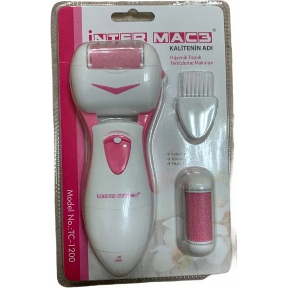 Hescom Hijyenik Topuk Temizleme Makinası-Pembe ürün görseli 1