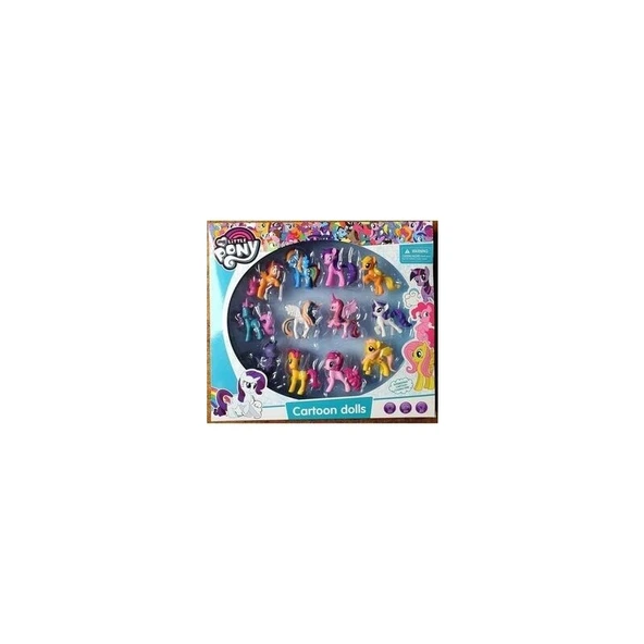 Oyuncak My Little Pony Set 12'li Pony Figür ürün görseli 1