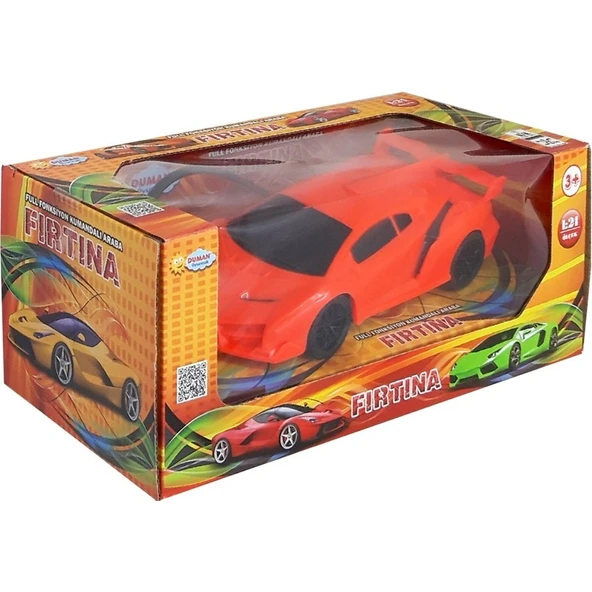 Magıc Toys Uzaktan Kumandalı Pilli Araba Fırtına Full Fonksiyon 1/24 Ölçek Turuncu ürün görseli