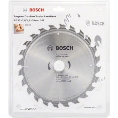 Bosch Daire Testere Eko (Sunta Kesme) 190X30 Mm 24 Diş ürün görseli