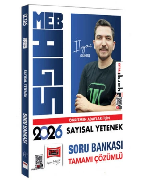 Yargı Meb AGS Sayısal Yetenek Çözümlü Soru Bankası İlyas Güneş 2026 ürün görseli 1