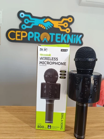 BLİC TAŞINABİLİR BLUETOOTH MİKROFON