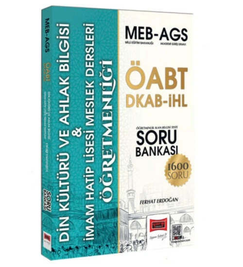 Yargı Meb AGS ÖABT Din Kültürü ve İmam Hatip Lisesi Meslek Dersleri Öğretmenliği Soru - 1