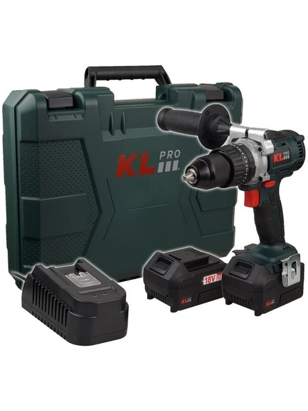 KLPRO KLDM18B 18 Volt Kömürsüz Profesyonel Darbeli Matkap ürün görseli