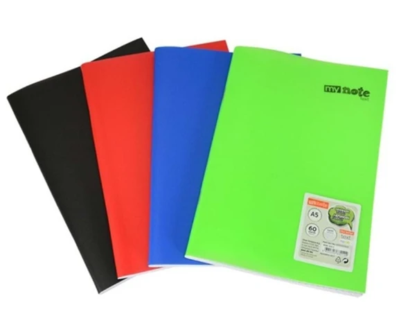 Mynote 60 Yaprak A4 Çizgili Defter Pp Kapak Karışık ürün görseli 1