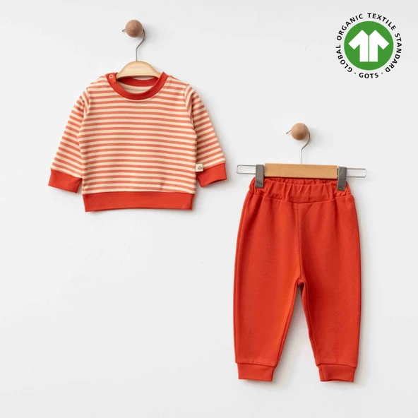 Eslenza Baby Organik 2'li Takım 0054 Bej ürün görseli 1