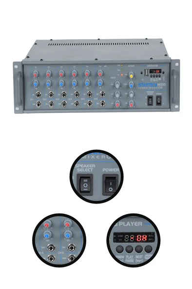 Startech Mono ME-300 USB 300 Watt Ekholu Cami Anfisi - 2