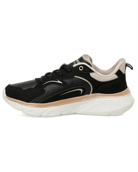 Kinetix Mone Pu W 5Pr Kadın Siyah-Ekru (36-40) Sneaker Ayakkabı - 3