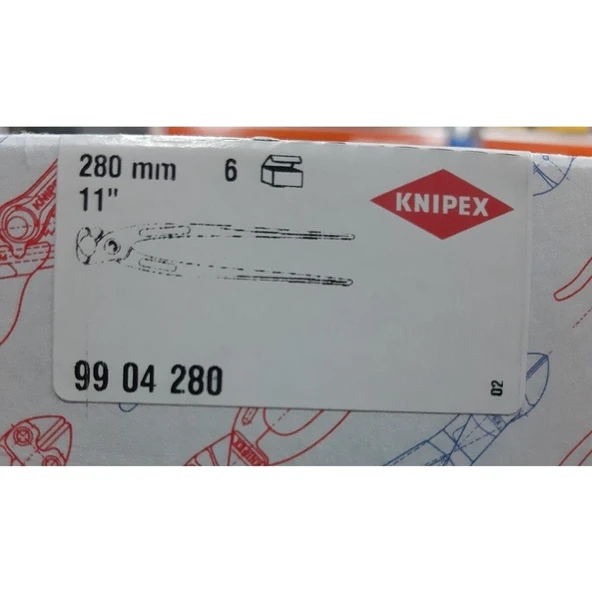 Knipex 99 04 280 Betoncu Kerpeteni 280 mm - 3