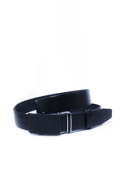 Livize Otomatik Tokalı Deliksiz Manda Derisi Erkek Kemeri En 3,5cm - 4