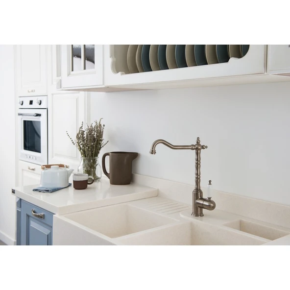 Artema Verona A4215406 Eviye Bataryası, Saten Krom - 3