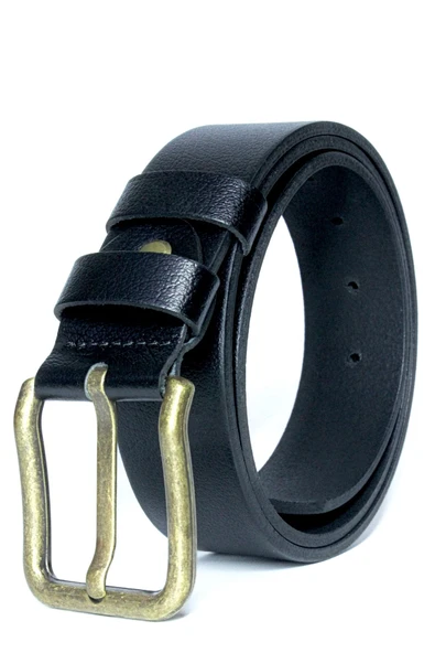 Livize Hakiki Manda Derisi Antik Sarı Tokalı Erkek Kemeri 4cm