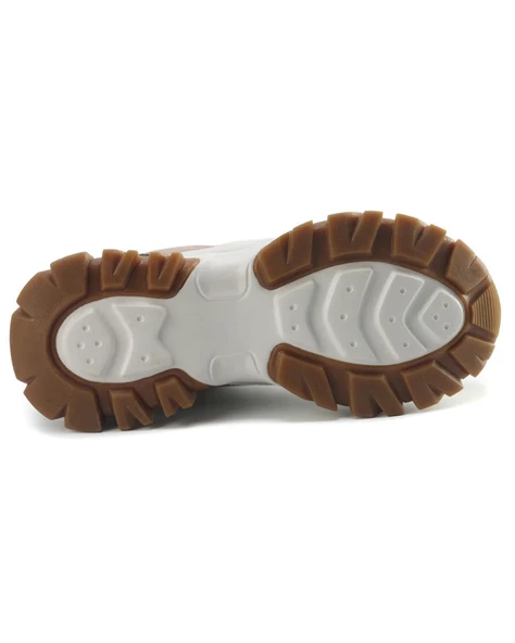 U.s. Polo Assn. Tracky 5Pr Kadın Beyaz-Mavi (36-40) Sneaker Ayakkabı - 4