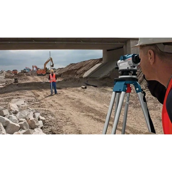 Bosch GOL 26 D (BT 160 Tripod + GR 500 Mira) Optik Nivelman - 0601068002 - 2