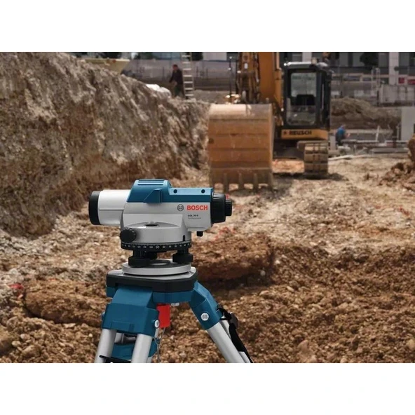 Bosch GOL 26 D (BT 160 Tripod + GR 500 Mira) Optik Nivelman - 0601068002 - 3