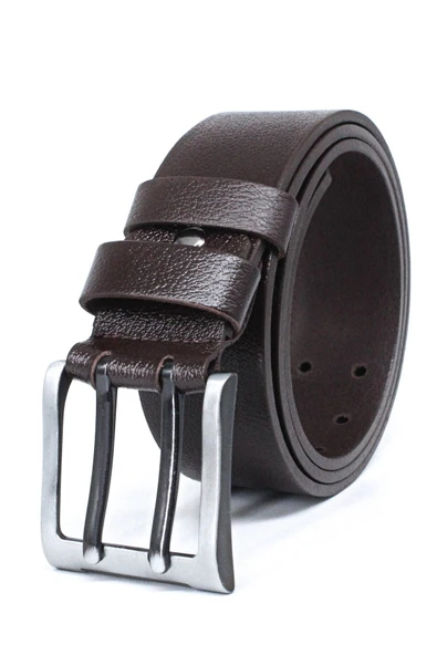 Livize %100 Deri Çift Dilli Erkek Kot Kemeri 4,5 cm - 10