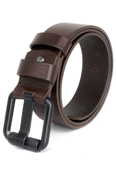 Livize Hakiki Tek Kat Manda Derisi Erkek Kot Kemeri 4,5 Cm