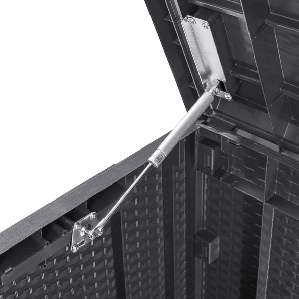 Toomax Portofino 340Lt Bahçe Sandığı, Balkon Depolama Sandığı, Plastik Sandık - 5