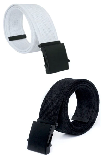 Livize Unisex Siyah Tokalı Kolon Kemeri 4cm Yeşil - 11