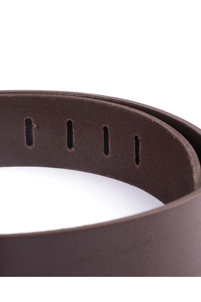 Livize Hakiki Tek Kat Manda Derisi Erkek Kot Kemeri 4,5 - 3