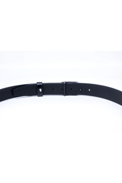 Livize Hakiki Tek Kat Manda Derisi Pimli Erkek Kemeri 3,5cm - 8