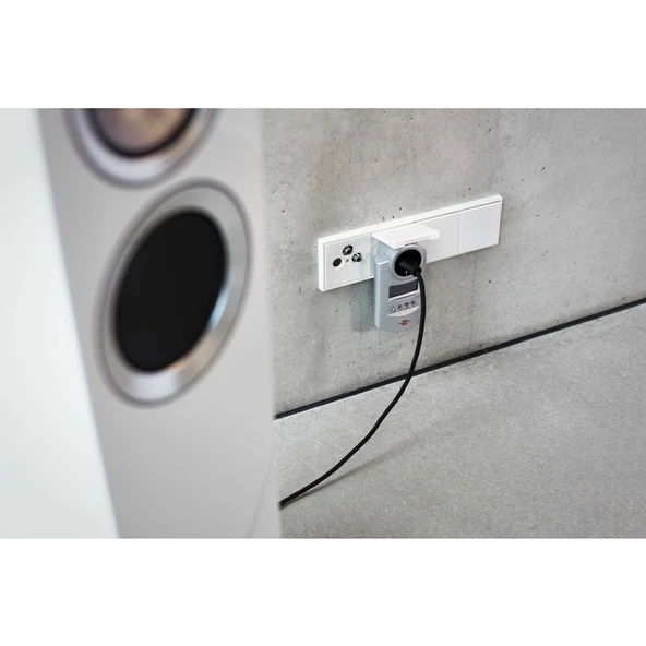 Brennenstuhl Primera Line Dijital Göstergeli Zaman Ayarlı Tekli Priz - 3