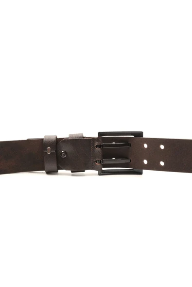 Livize %100 Deri Çift Dilli Erkek Kot Kemeri 4,5 cm - 6