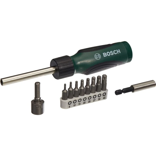 BOSCH 46 PARÇA CIRCIRLI TORNAVİDA BITS UÇ LOKMA VİDALAMA  SETİ. - 3