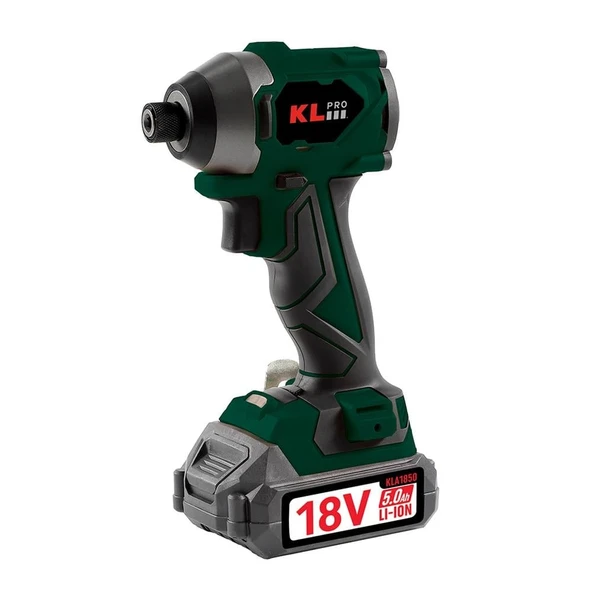 KLPRO KLDV18BH 18 Volt Akülü Kömürsüz Profesyonel Darbeli Vidalama ürün görseli