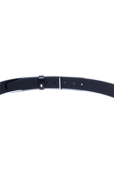 Livize Hakiki Tek Kat Manda Derisi Pimli Erkek Kemeri 3,5cm - 4