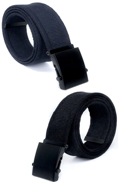 Livize Unisex Siyah Tokalı Kolon Kemeri 4cm Yeşil - 9