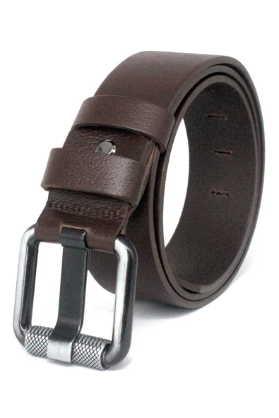 Livize Hakiki Tek Kat Manda Derisi Erkek Kot Kemeri 4,5